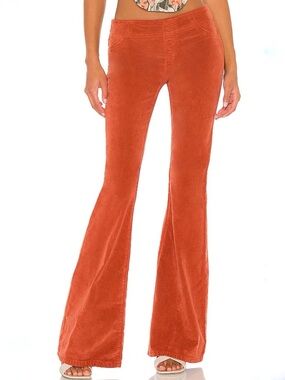 Free People We The Free Pull On Cord Flare Pants